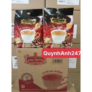 Cà phê hòa tan 3in1 King coffee