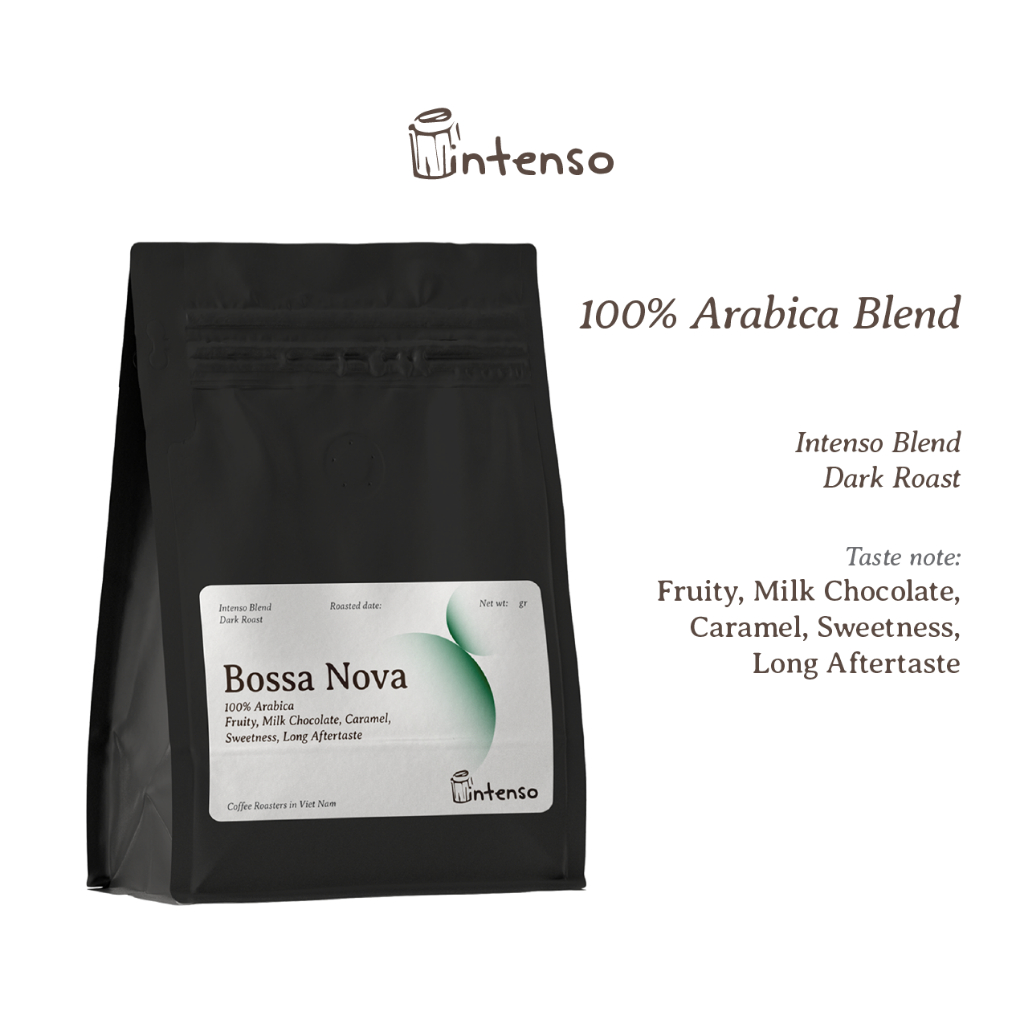 Cà Phê Nguyên Chất - Bossa Nova (100% Arabica) - Intenso Coffee Roasters
