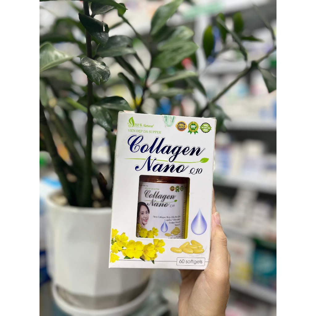 Viên đẹp da supper Collagen Nano Q10 -Lấy lại vẻ đẹp cho phụ nữ hộp 60 viên