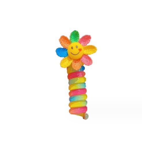 Dây Buộc Tóc Dạng Xoắn Lò Xo Xinh Xắn Cho Bé Gái