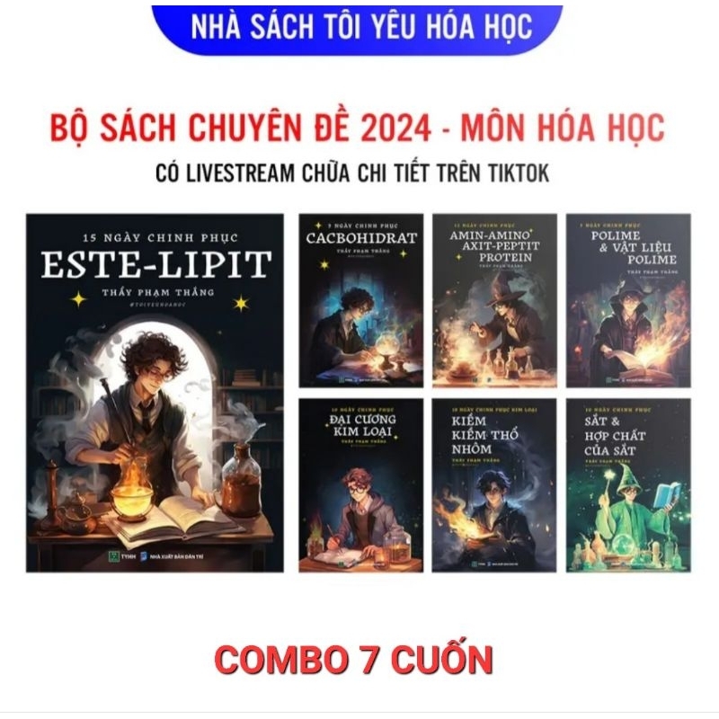 Combo 7 Cuốn Chuyên_Đề 2024 Môn_Hóa_Học thầy_Phạm_Thắng