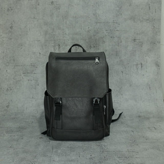 Balo Da Đi Làm, Đi Học Phong Cách Hiện Đại Có Ngăn Laptop Riêng 15.6Inch - Balo Da Đi Làm, Đi Học Bealux_Da Nắp_