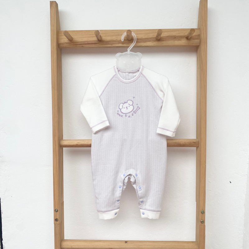 Body Dài Tay Nỉ Dày Dặn Cho Bé Từ Sơ Sinh Đến 12m