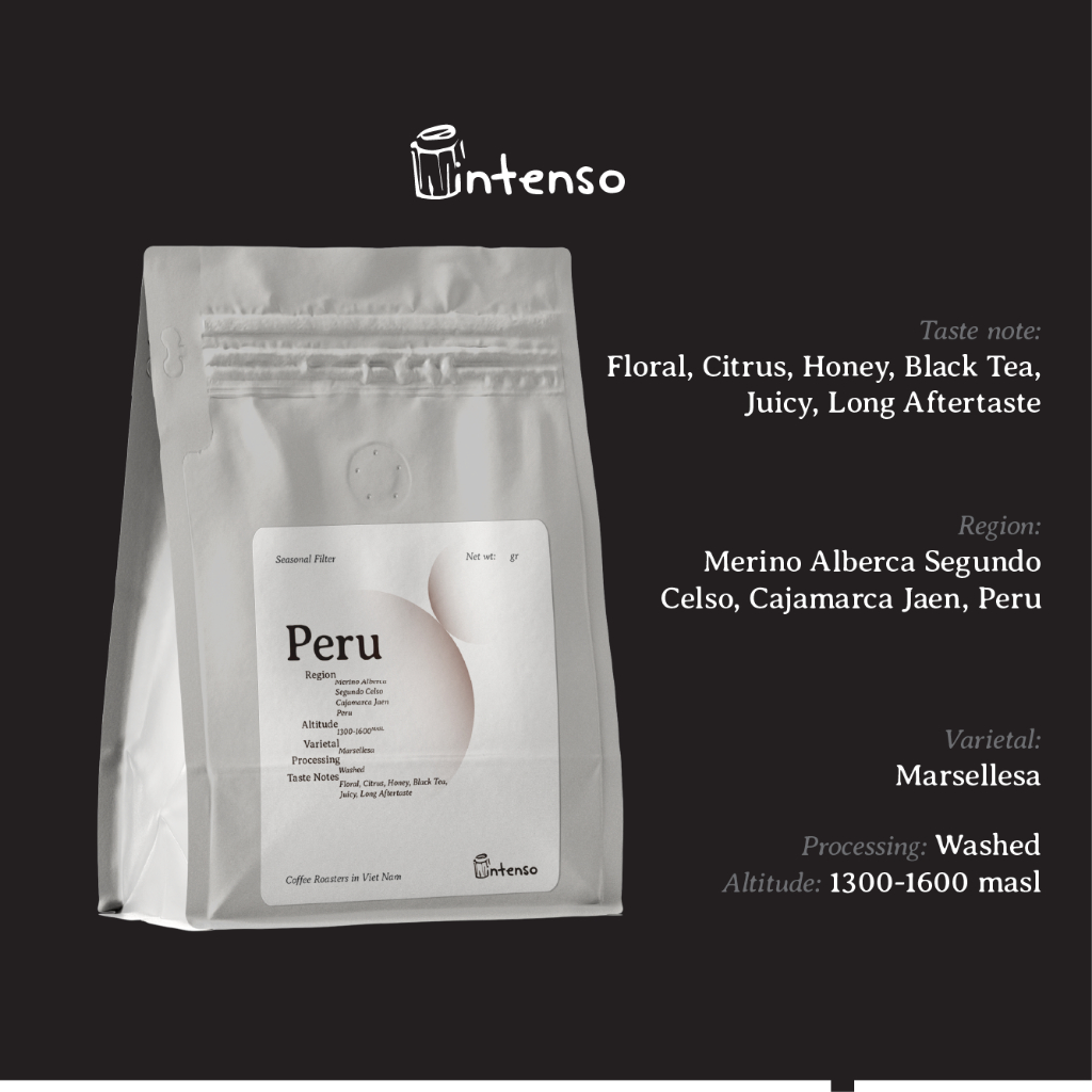 Cà Phê Đặc Sản - Peru - Intenso Coffee Roasters