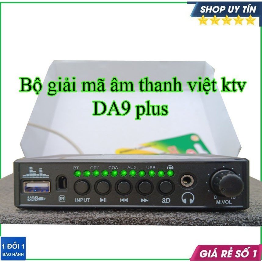 Bộ giải mã âm thanh VIETKTV DA9 plus có hiệu ứng- hàng hãng