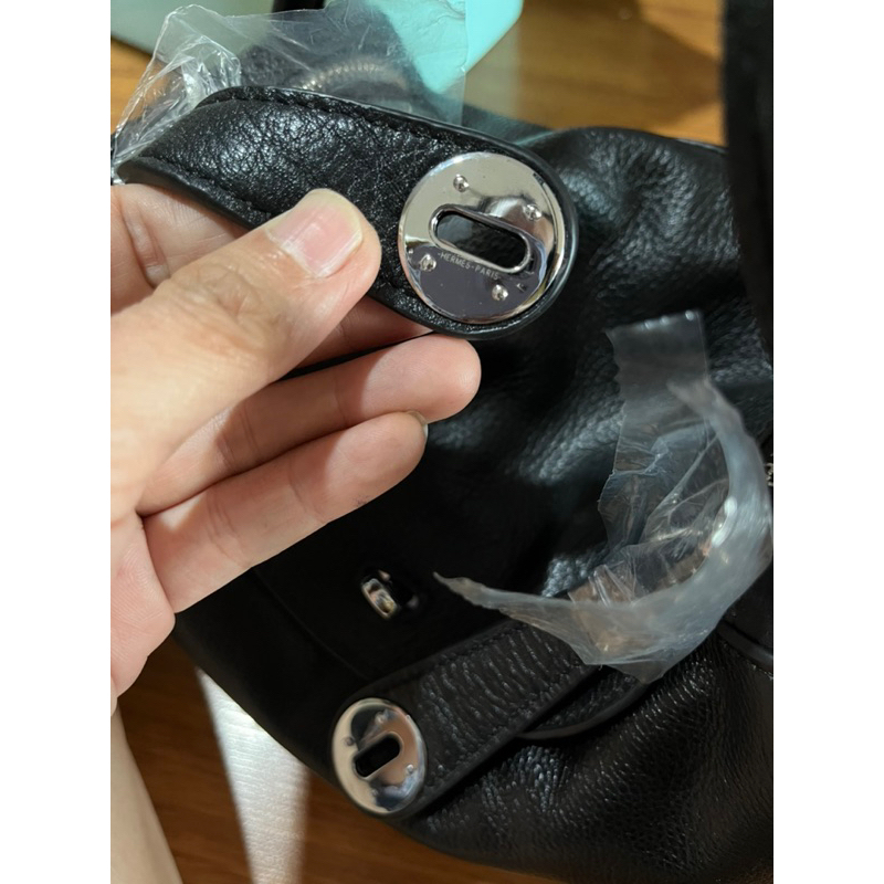 Túi hm linly da bò 25cm