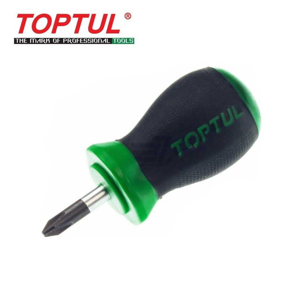 Tua vít ngắn Toptul chống trượt FBBB0103,FBBB0203