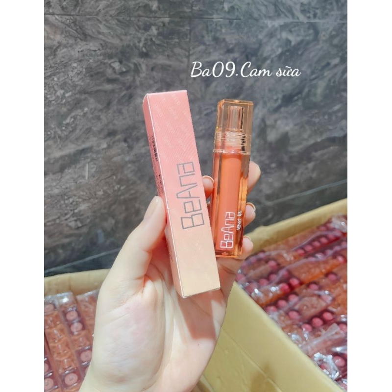 Son kem lì BeAna, son kem chính hãng  chất son mềm, mịn