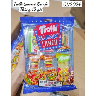 Kẹo dẻo trolli gummi lunch 77gr