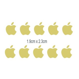 Decal dán hình trái táo combo 5/10/20 hình, có kèm màng định vị để dán
