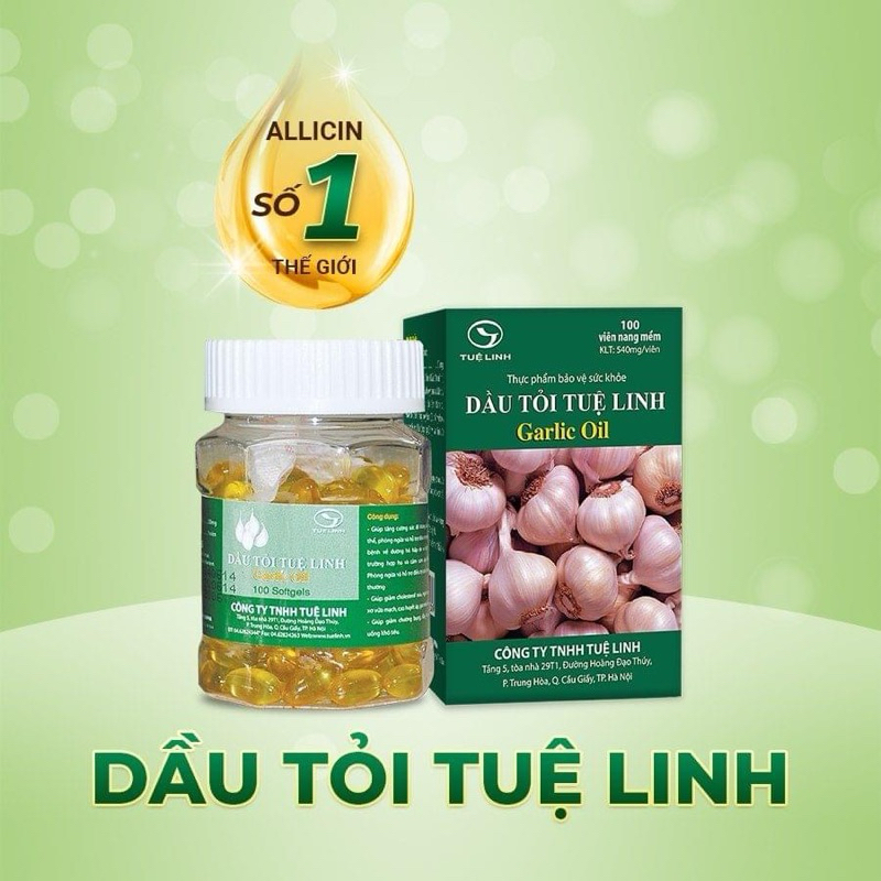 Dầu Tỏi Tuệ Linh