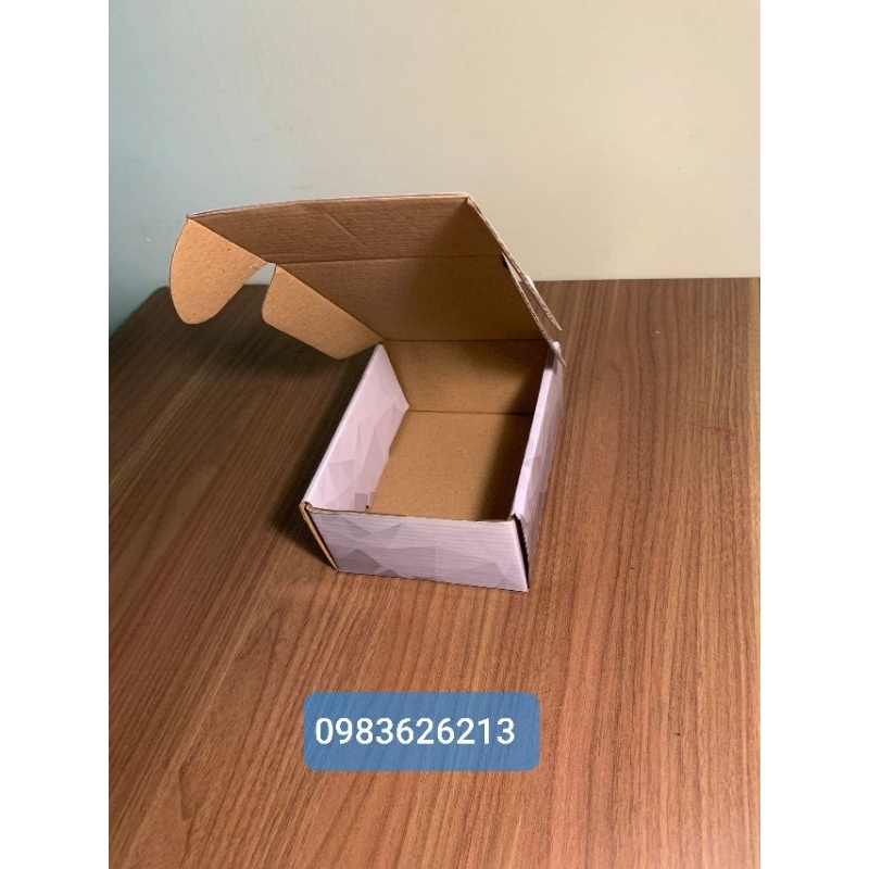 Thanh lý Hộp COD 14x12x5cm  đóng hàng, đóng gói sản phẩm quần áo in sẵn như hình