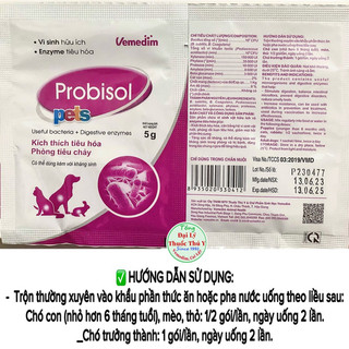 Men tiêu hoá Probisol cho chó mèo