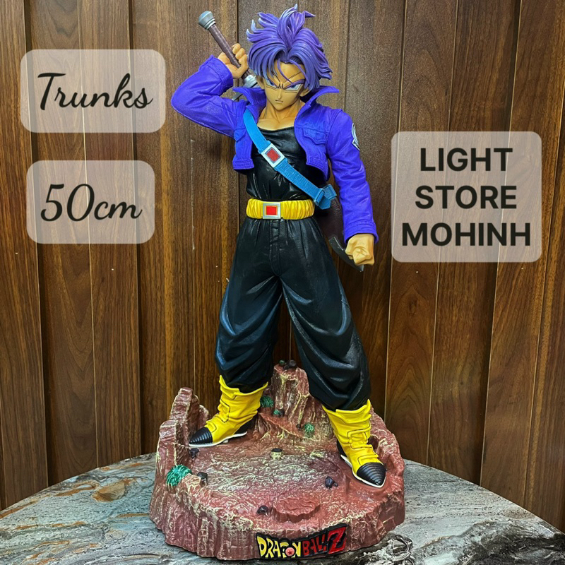 ĐỒ CHƠI MÔ HÌNH DECOR NHÂN VẬT VEGETA CAO 55CM ĐẾ CÓ LED, TẶNG KÈM KỆ, ĐỒ CHƠI MÔ HÌNH,, ĐỒ CHƠI SƯU TẬP TRANG