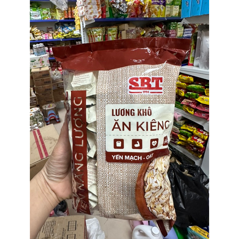 Gói Lương Khô Ăn Kiêng SBT Gạo Lức - Yến Mạch 285g -500g