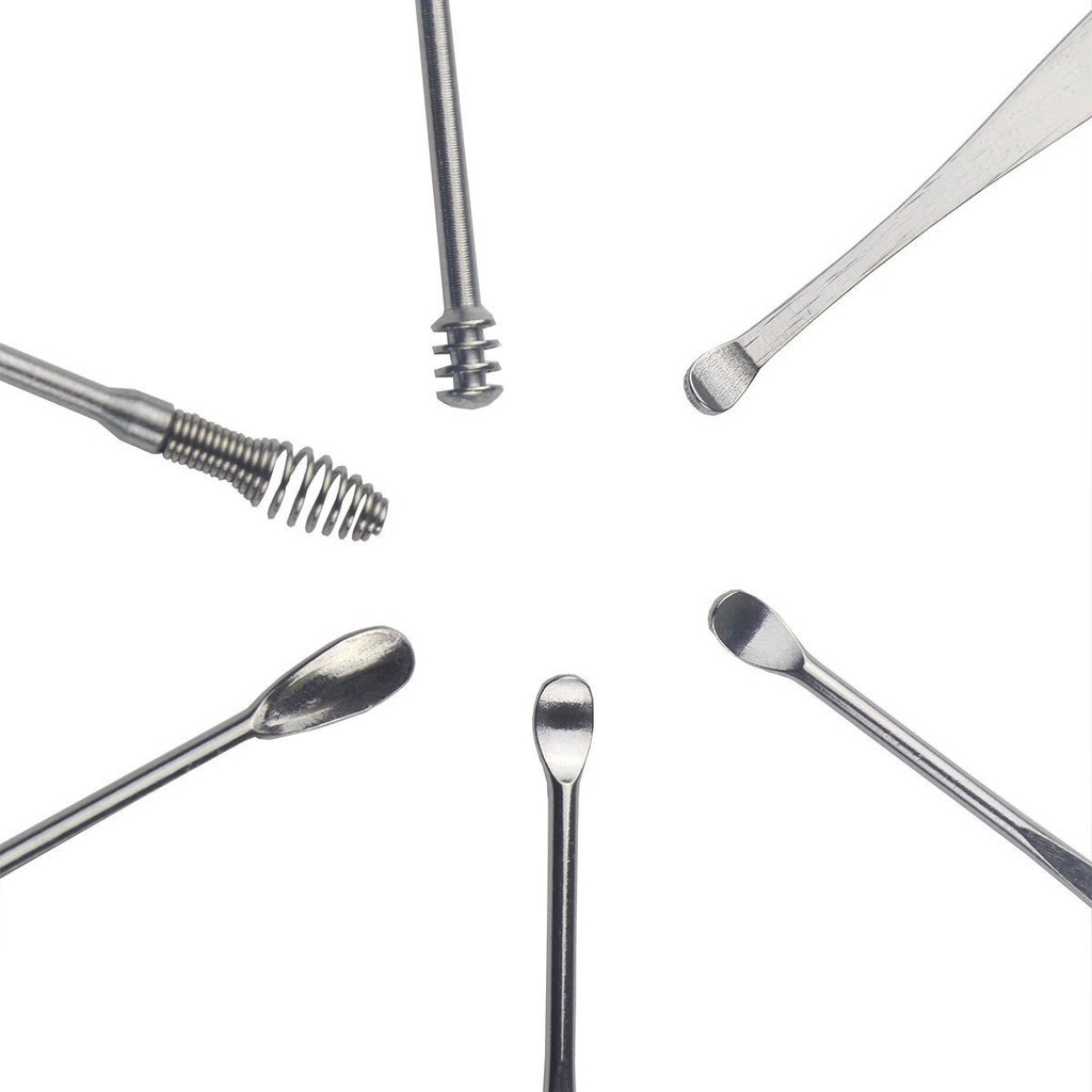 Dụng cụ lấy ráy tai,bộ lấy ráy tai,lấy ráy tai,bộ ráy ta,có móc treo chìa khóa tiện dụng