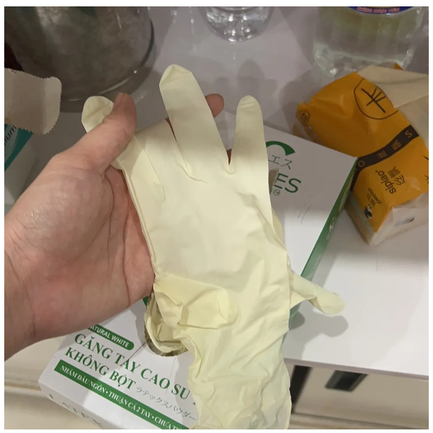 Hộp 100 Cái Găng Tay Sgloves Không Bột Chính Hãng Sri Trang-Size XS-S-M