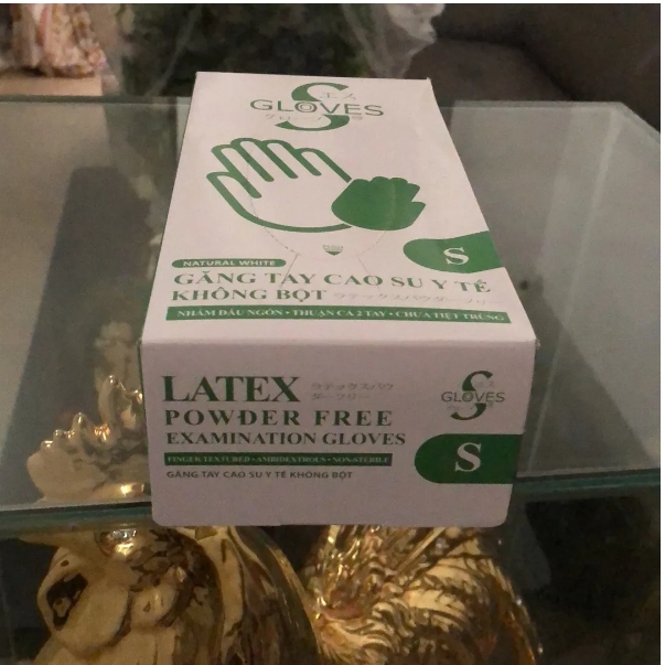 Hộp 100 Cái Găng Tay Sgloves Không Bột Chính Hãng Sri Trang-Size XS-S-M