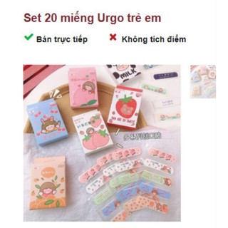 Băng cá nhân urgo trẻ em 1 hộp 20 miếng