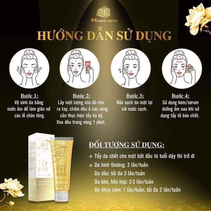 Tẩy da chết dịu nhẹ MAGIC SKIN