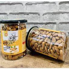 Hạt hạnh nhân đã tách vỏ sấy chín ăn liền, hạnh nhân sấy nguyên vị hàng loại 1 thơm ngon-HNS