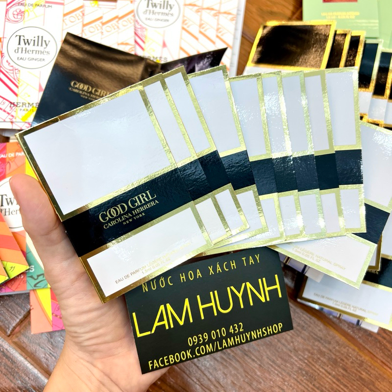 Vial Nước hoa guốc GOOD GIRL Carolina Herrera 1,5ml