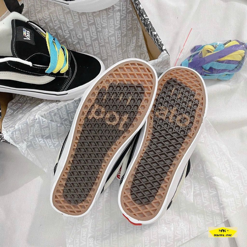 Giày Vans Knu Skool VR3 - IMRAN POTATO Black siêu hot 2023 bản đẹp dành cho học sinh sinh viên, giày Vans màu đen