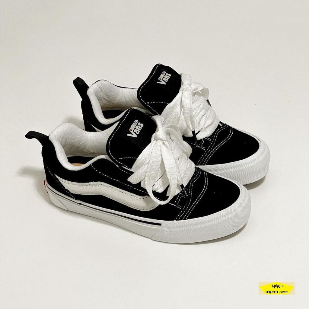 Giày Vans Knu Skool VR3 - IMRAN POTATO Black siêu hot 2023 bản đẹp dành cho học sinh sinh viên, giày Vans màu đen