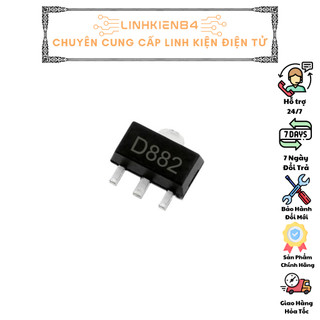 COMBO 5 Chiếc D882 TRANS NPN 3A 30V