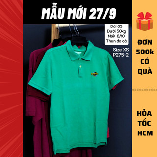 Áo thun cổ trụ 2hand, áo polo seconhand