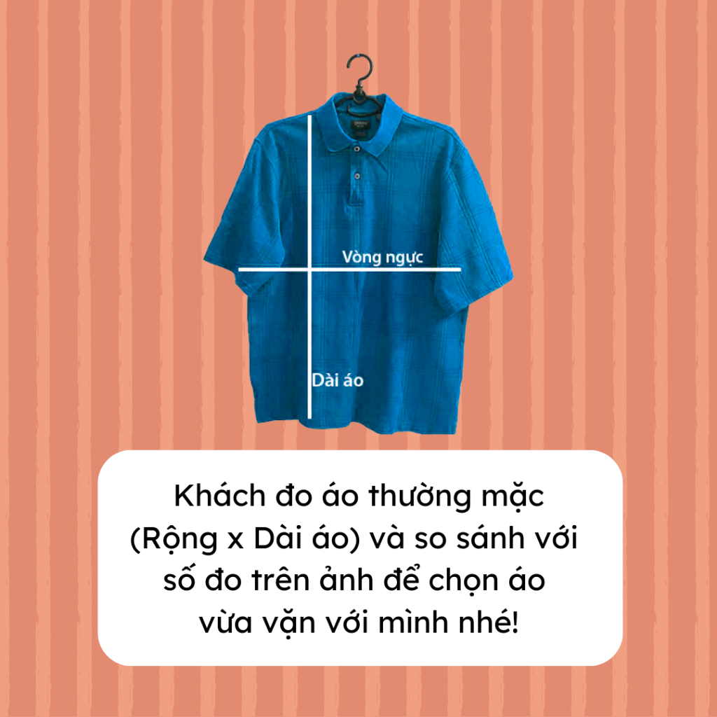 Áo thun cổ trụ 2hand, áo polo 2hand
