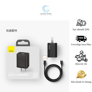 Bộ sạc nhanh 20w cho IP hỗ trợ các dòng 8 X/Xs/Xr/XsMax 11/11pro/11promax 12 13 14