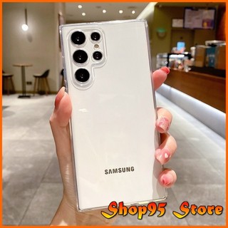 Ốp lưng trong suốt chống va đập cho Samsung Galaxy S23FE S23+ Ultra S22 S21 S20 FE S10 Plus Note 20 Ultra 10 Pro Plus