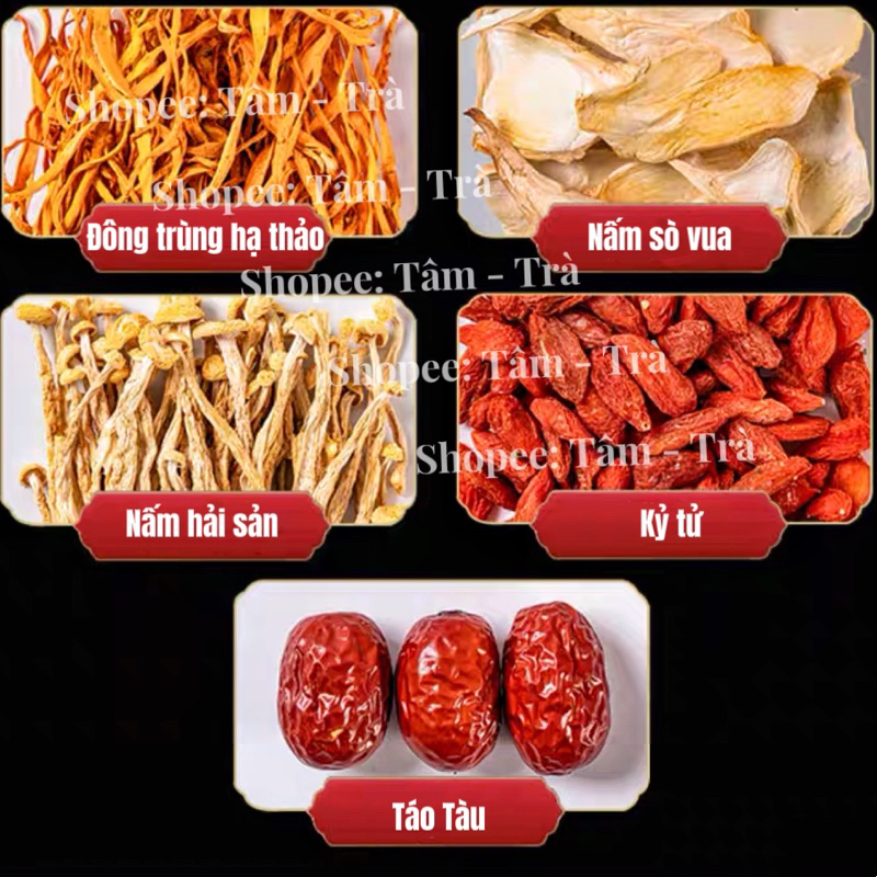 🍲 Gói hầm tiềm canh lẩu nấm Vân Nam 50g 🌱