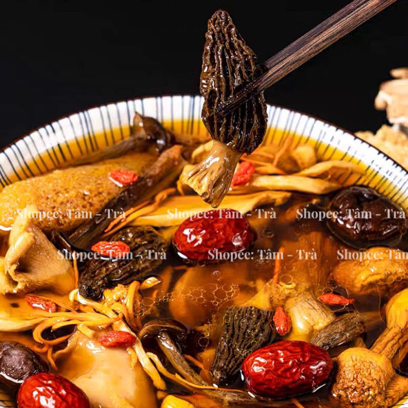 🍲 Gói hầm tiềm canh lẩu nấm Vân Nam 50g 🌱