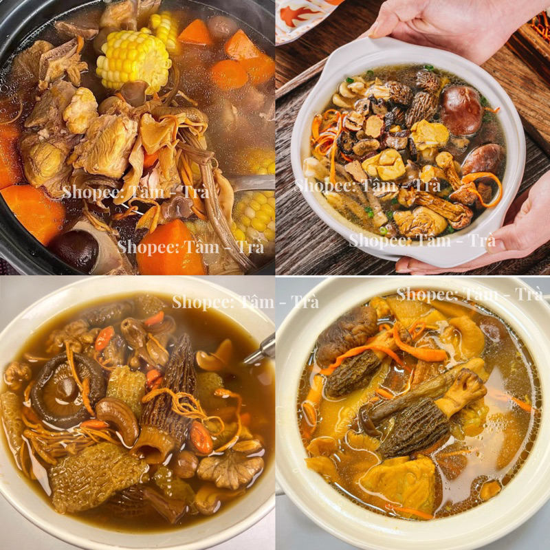 🍲 Gói hầm tiềm canh lẩu nấm Vân Nam 50g 🌱