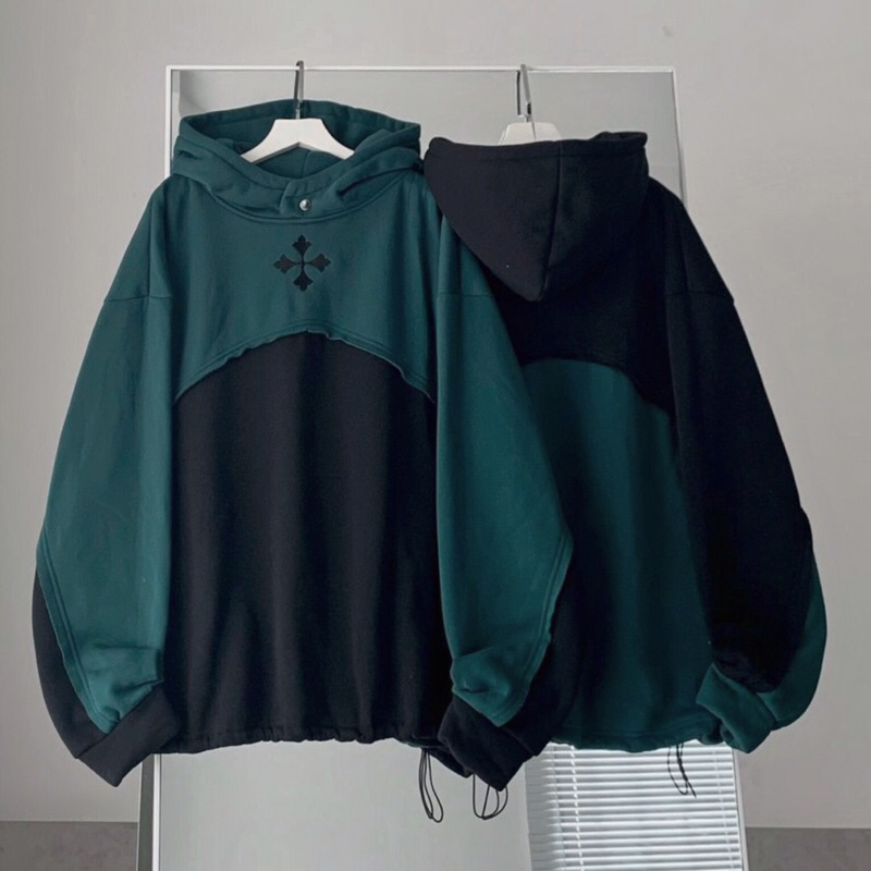 Áo hoodie nỉ lót bômg thêu hoa _HT.Store96