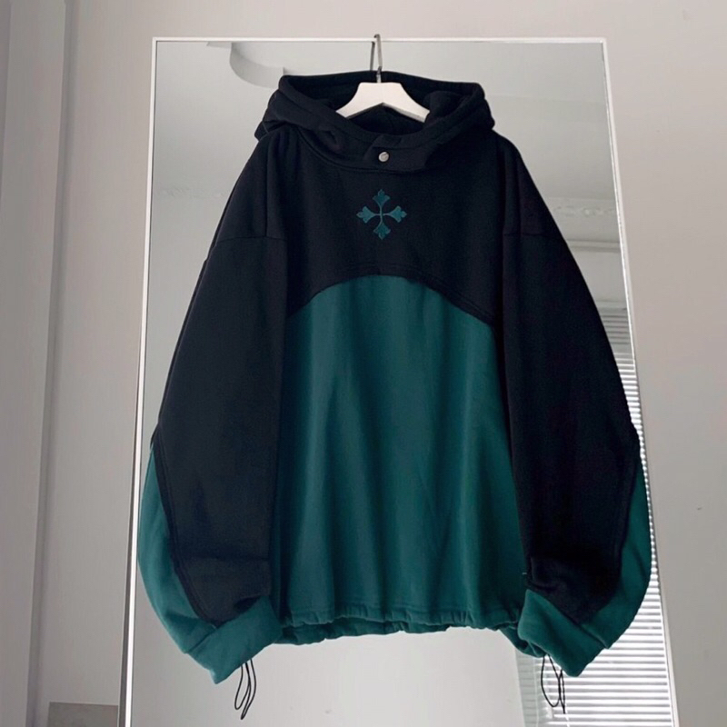 Áo hoodie nỉ lót bômg thêu hoa _HT.Store96