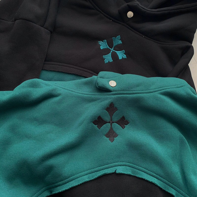 Áo hoodie nỉ lót bômg thêu hoa _HT.Store96