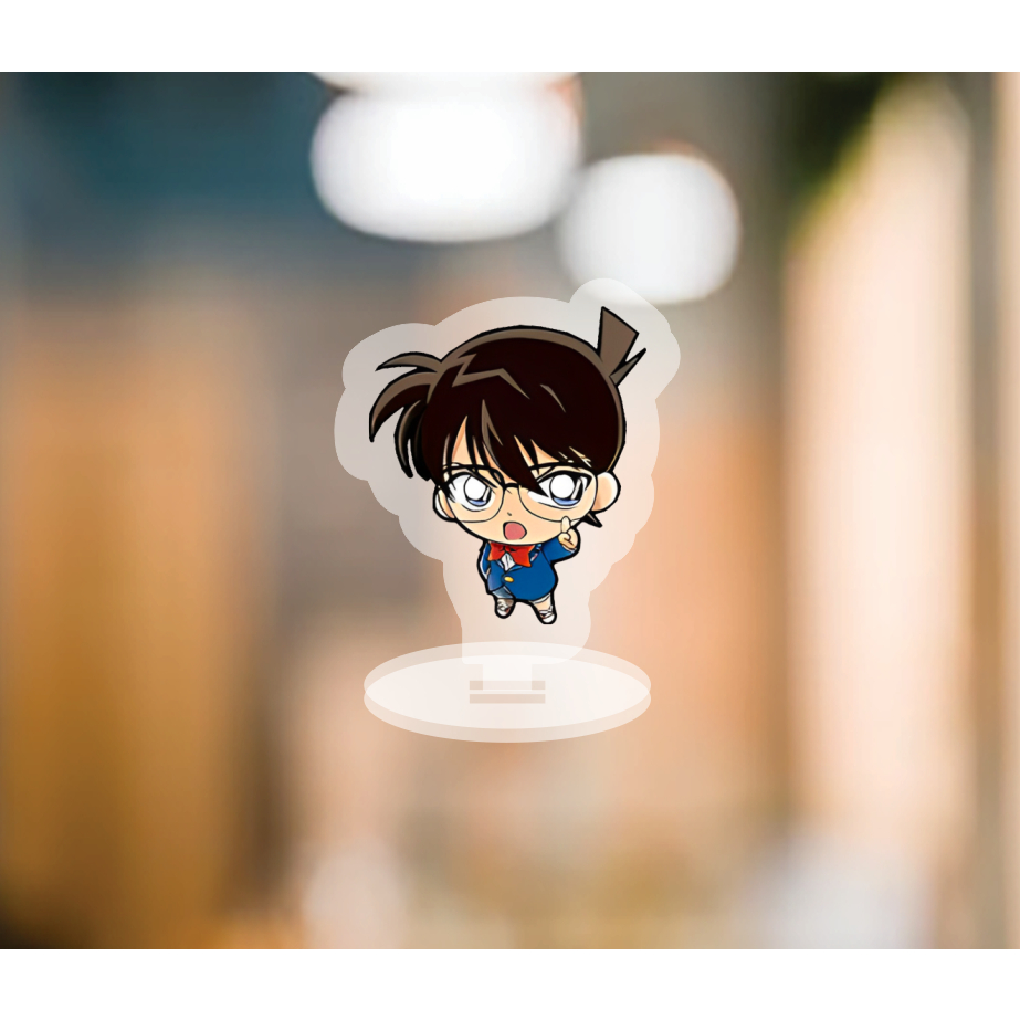 Mô hình standee nhận vật truyện tranh Conan - Kudo Shinichi Chibi dễ thương 3cm nlp shop