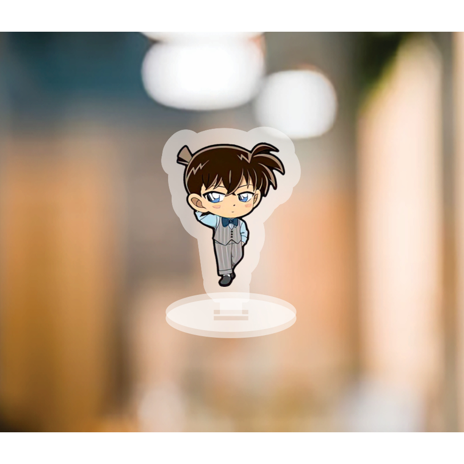 Mô hình standee nhận vật truyện tranh Conan - Kudo Shinichi Chibi dễ thương 3cm nlp shop