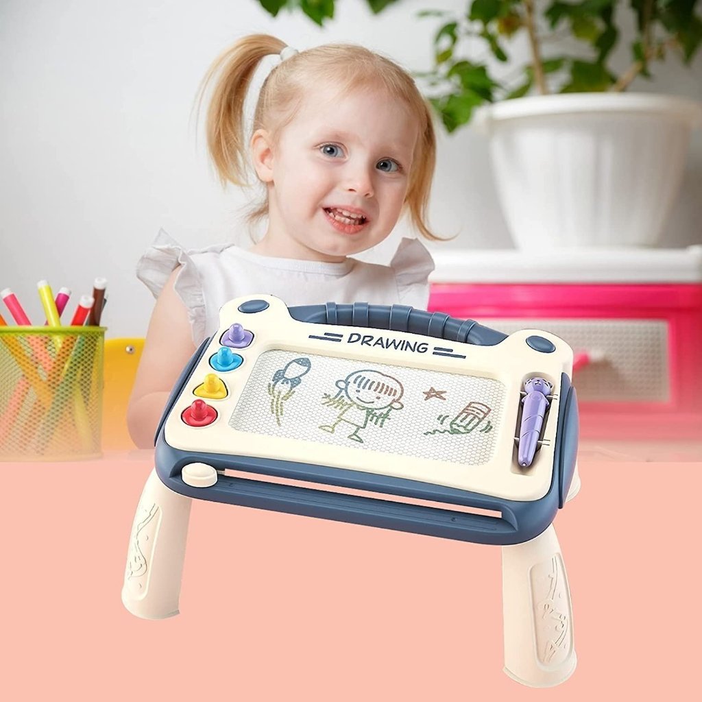 Đồ chơi bàn vẽ đa sắc tự xoá cho bé tự do sáng tạo ko lo bẩn