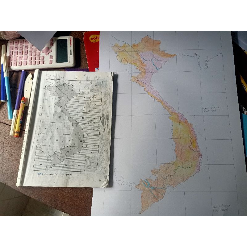 Nhận vẽ bản đồ theo yêu cầu