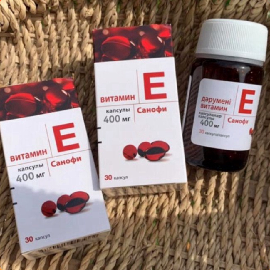 ⚠️FREESHIP⚠️ Vitamin E đỏ nga 400mg  nhựa và thủy tinh, đẹp da, chống láo hóa, tốt cho mắt