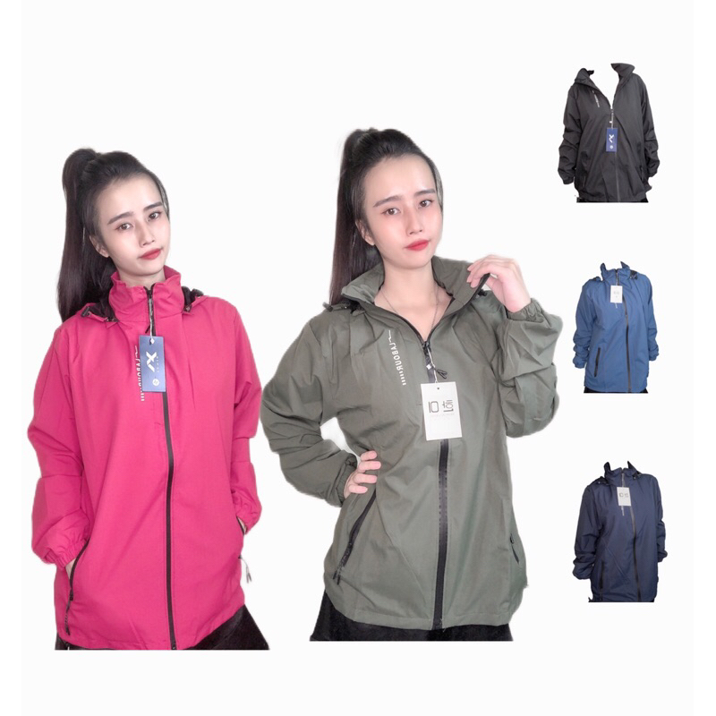 Áo khoác gió 3 khoá 2 lớp cao cấp