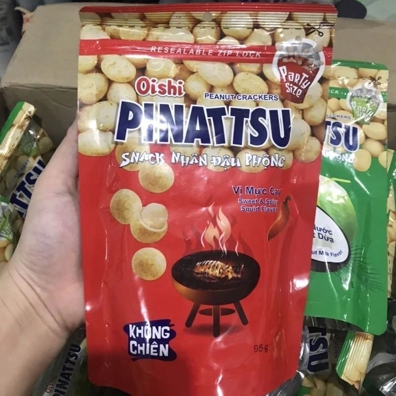 Đậu phộng Oishi 85gam thơm ngon giòn tan