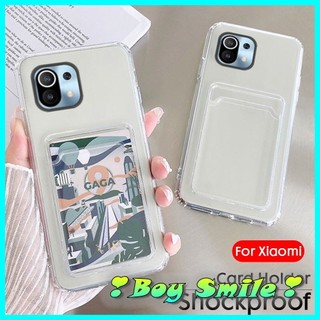 Ốp Kèm Ngăn Đựng Thẻ Card, Ảnh Cho Xiaomi Redmi 9A 9C 10A 10C Note 10 10s Mi 11 Lite Redmi 12 Mi 13 pro
