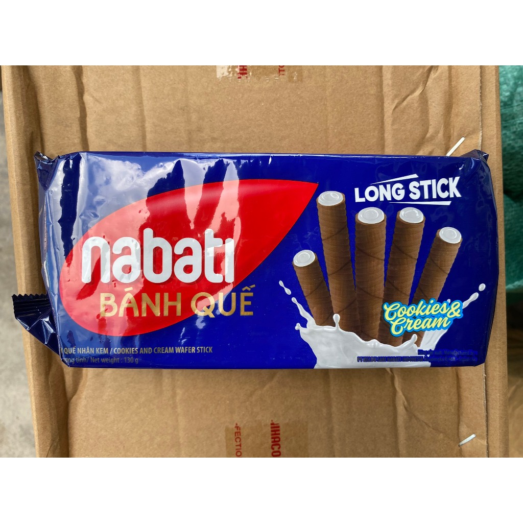 Bánh quế Nabati nhân socola/cookies