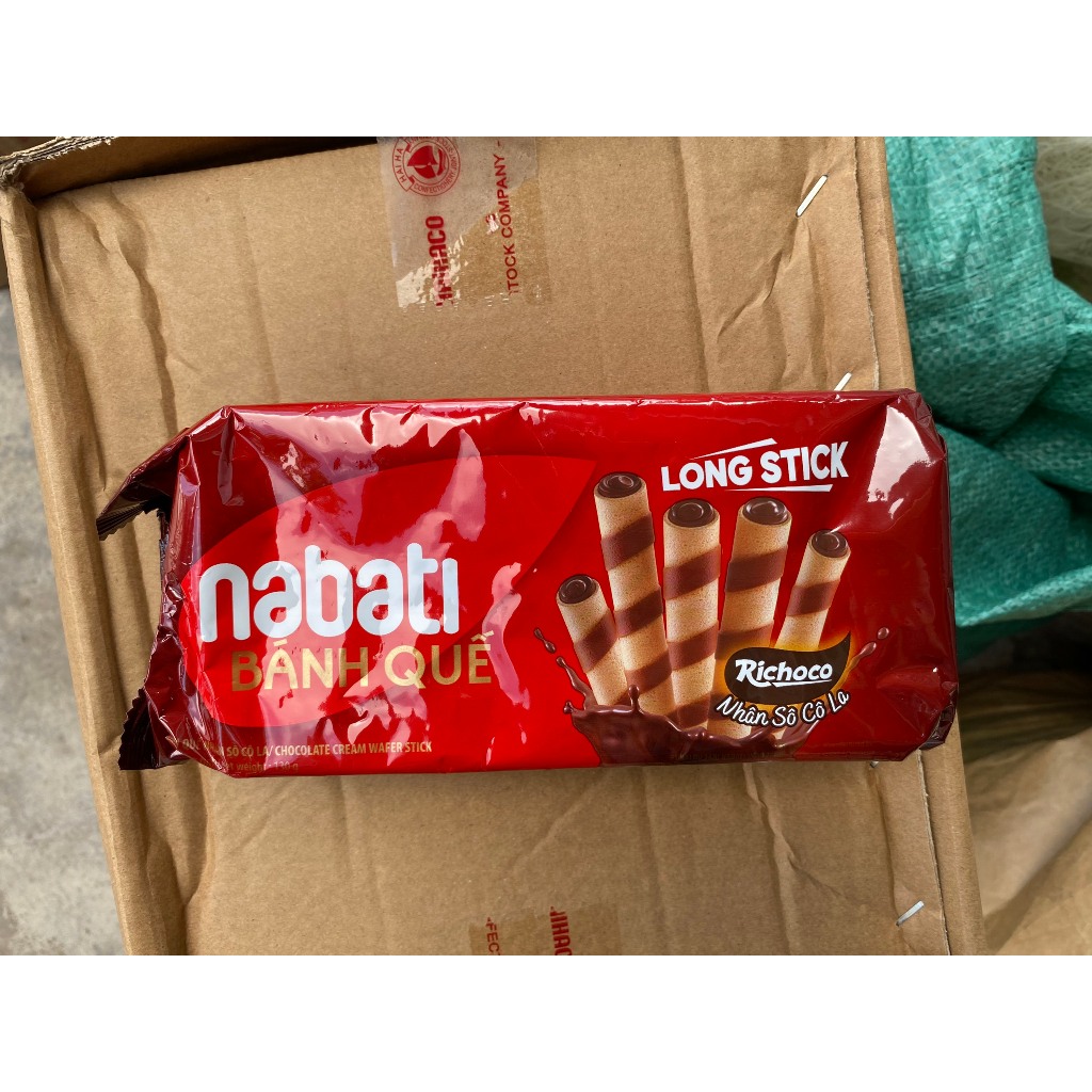 Bánh quế Nabati nhân socola/cookies