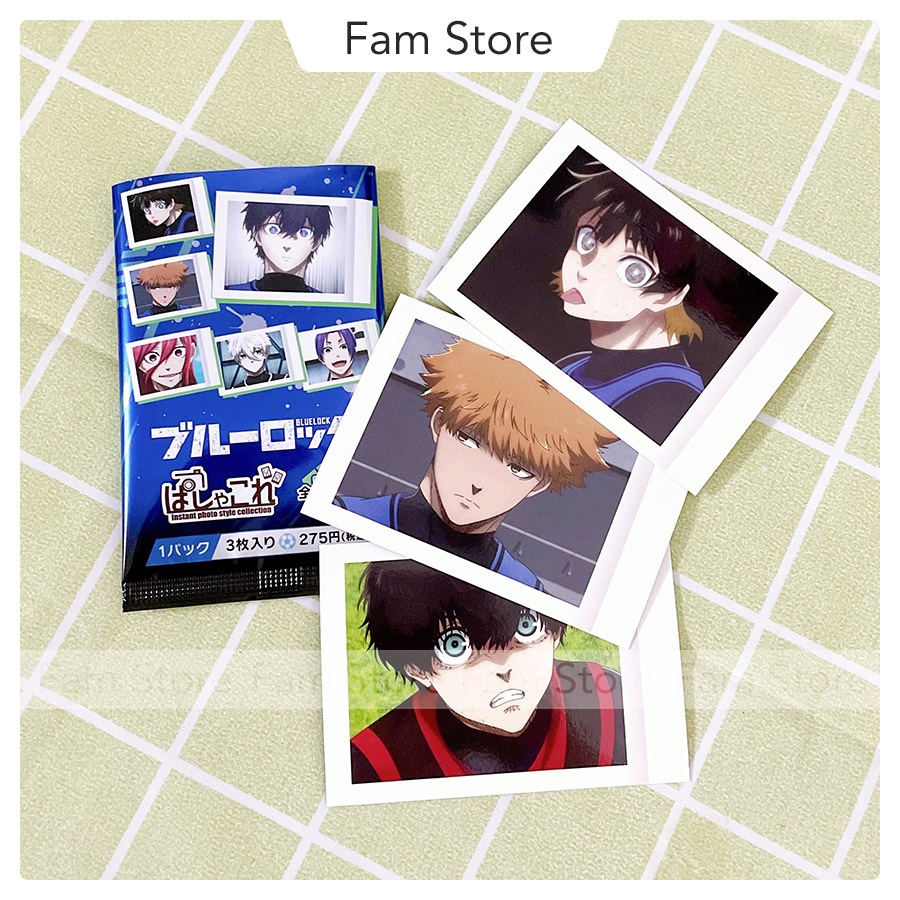 Pack thẻ anime Blue Lock Polaroid